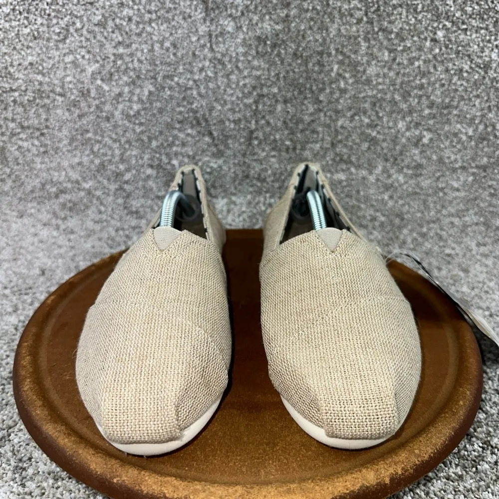 Toms Women's Natural Heritage Canvas 10015260 Cupsole Slip On Flats Size 7.5 - Image 2