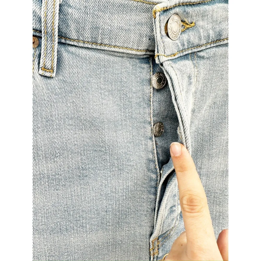 Re/Done 70's Stove Pipe Jeans in River Fade 31 NWT - Image 6