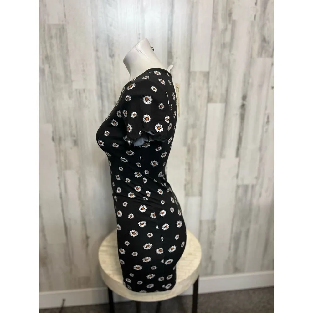 Sunflower mini dress Black Size M - Image 2