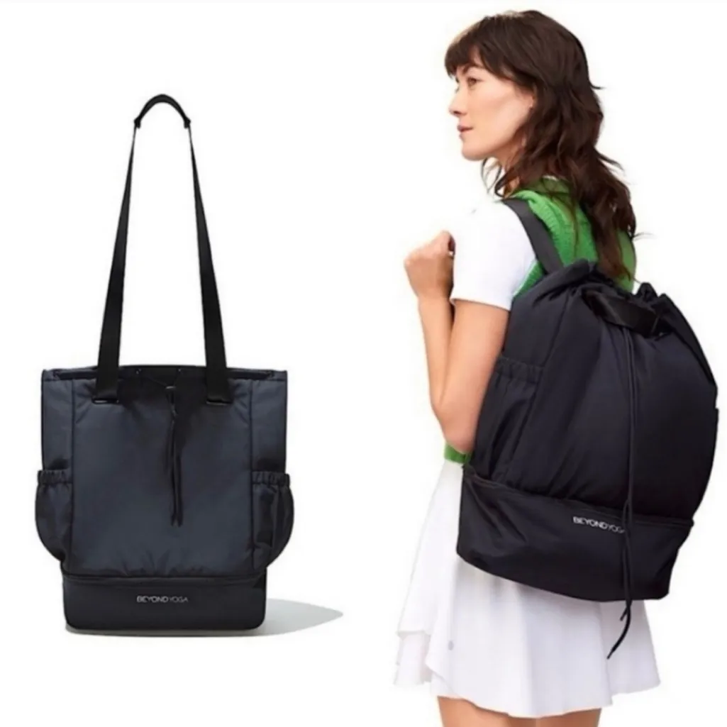 Beyond Yoga Convertible Gym Back Bag NWT - Image 3