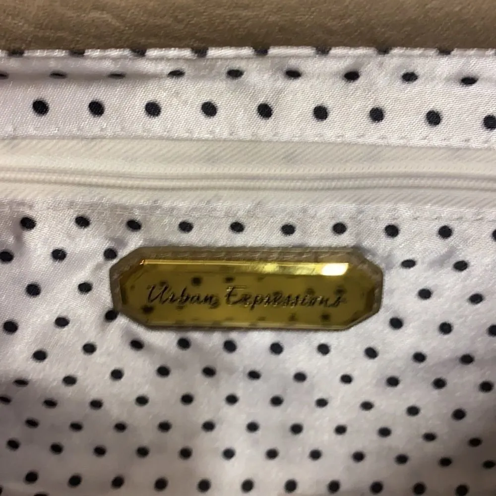 Urban expressions Rouched clutch/shoulder bag A27 - Image 5