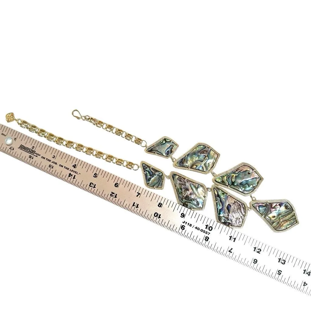 Kendra Scott  Kensey Abalone Statement Bib Necklace - Image 9