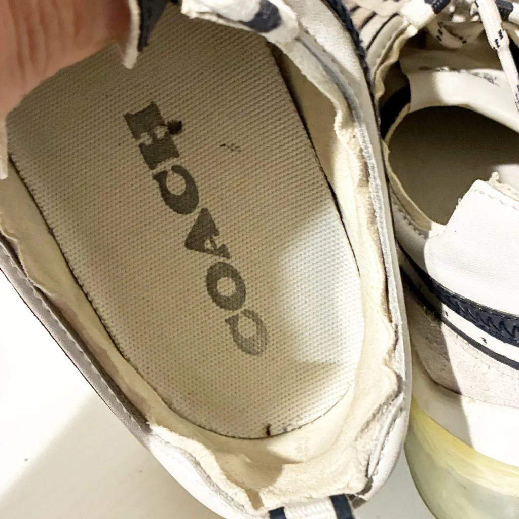 Coach Women’s Citysole Neo Runner Tennis Black White G5143 Size 10 Sneakers - Image 5