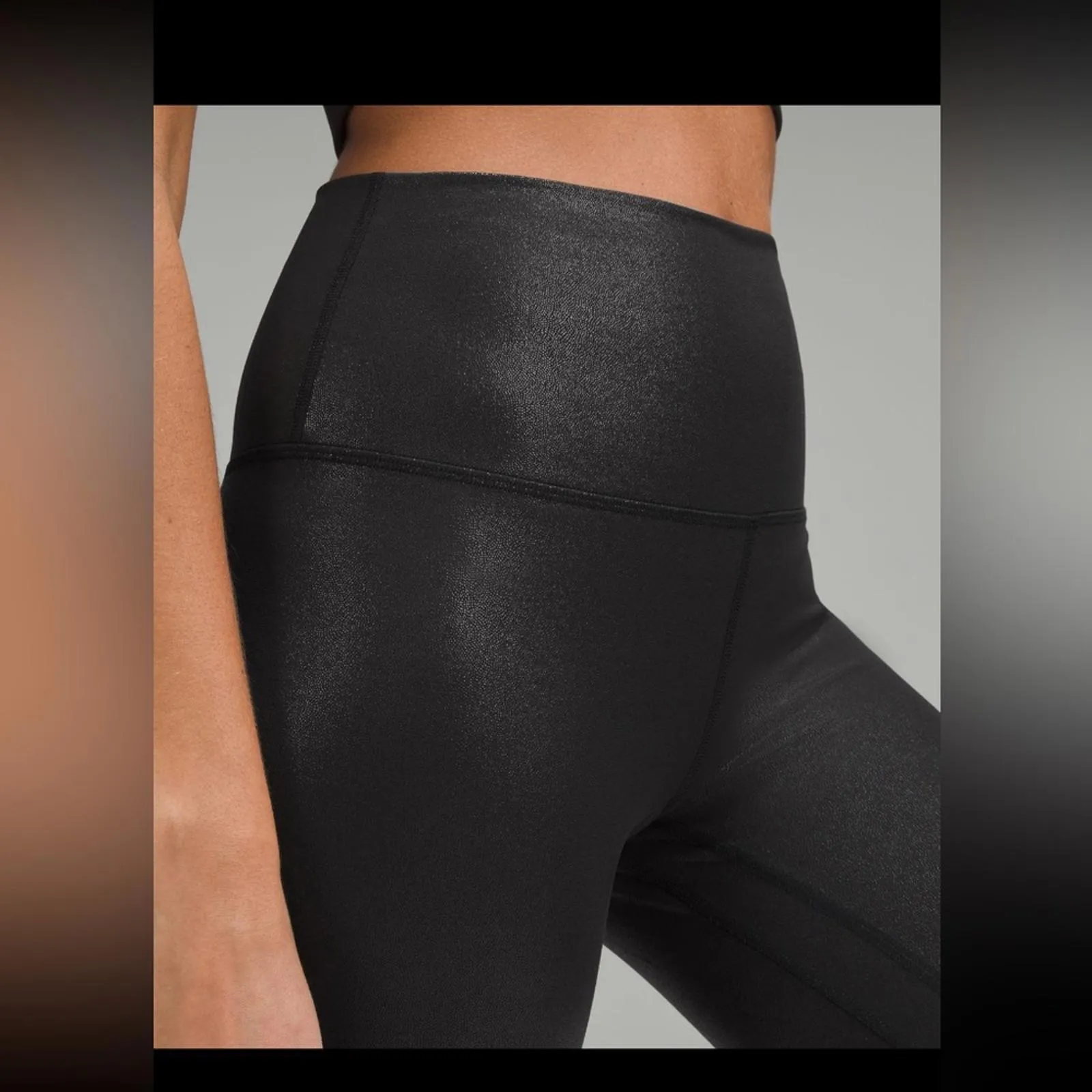 Lululemon Align High-Rise Pant Leggings Shine Women's Size 6 25"Inseam LW5EB4S - Image 7