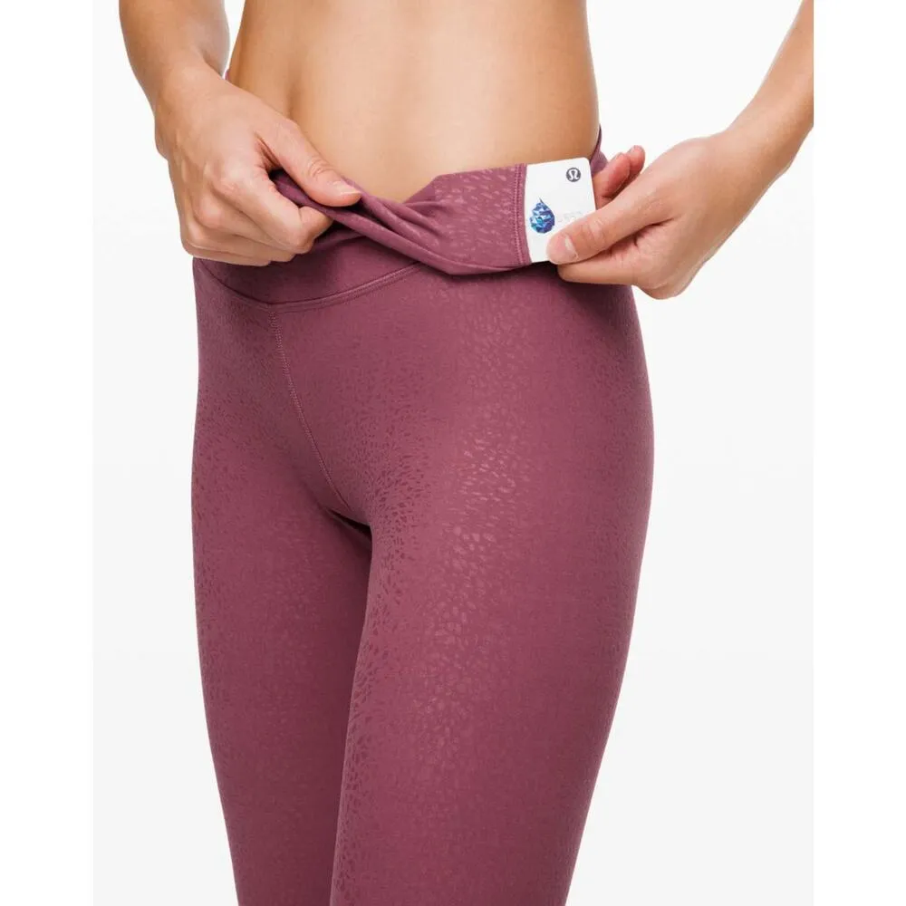 Lululemon Align Pant 28" Polar Shift Emboss Plumful size 6 - Image 4