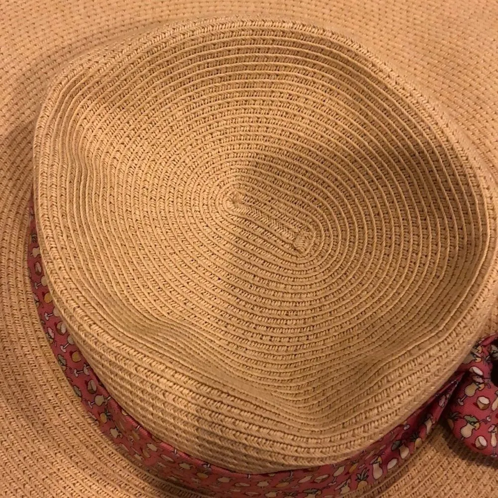 Vineyard Vines Beach Hat with Ribbon Bow - Image 2