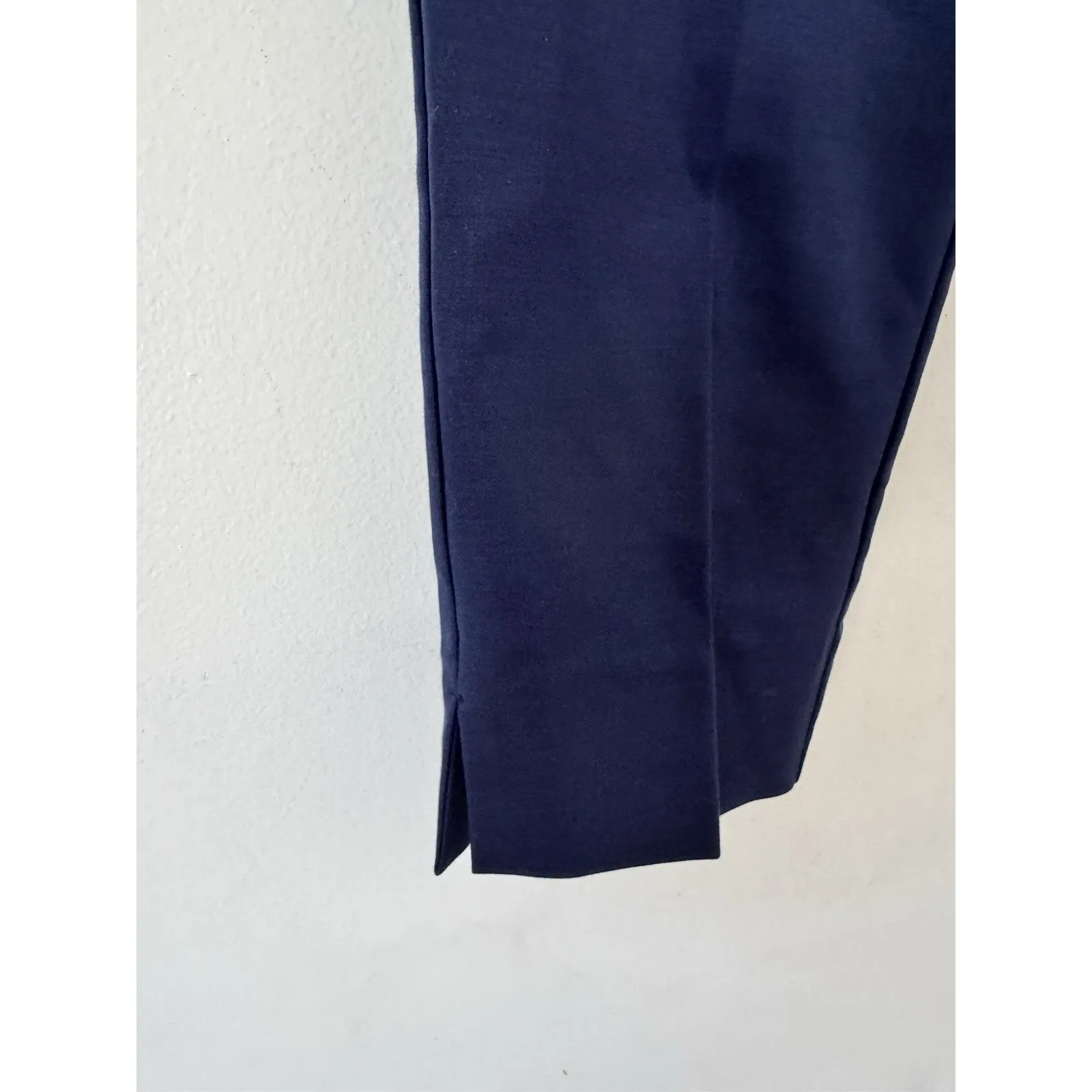 NWT Loft The Riviera Pant Cropped Marisa Fit Navy Blue Pants Women’s Size 8 - Image 6