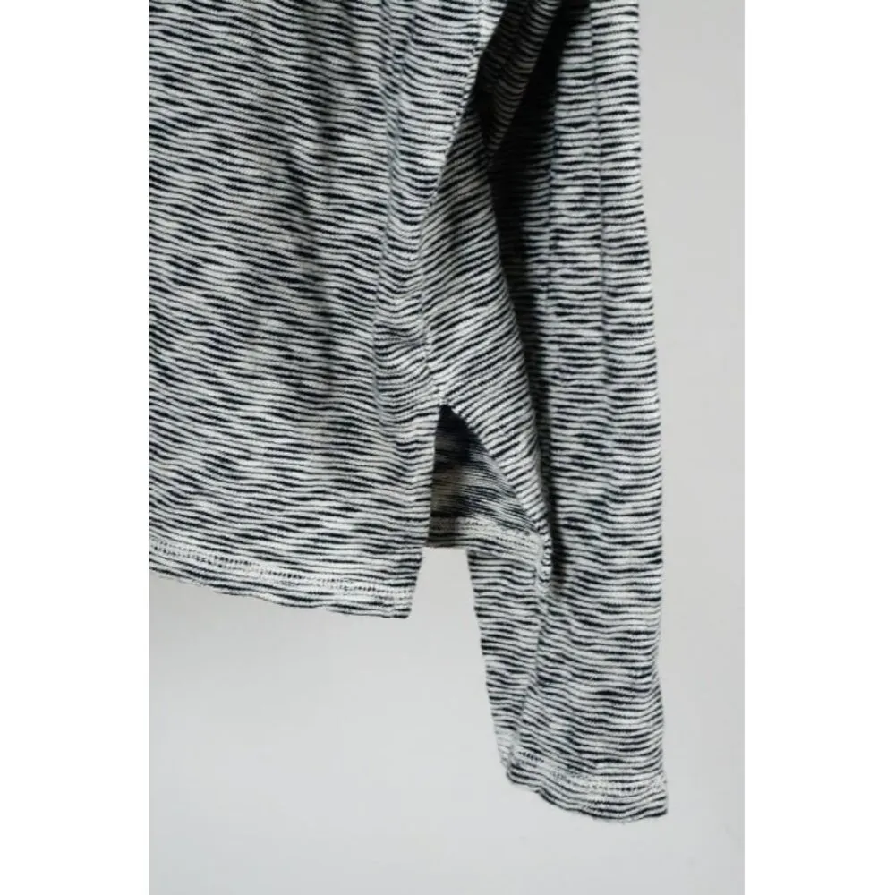 Aerie Women's Medium Space Dye Marled Knit Pullover Hoodie Raglan Long Sleeves - Image 3