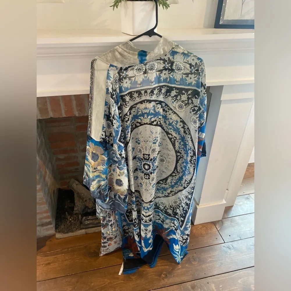 Free People Intimately  Keeping Up With The Kimono One Size Like New Boho - Image 2