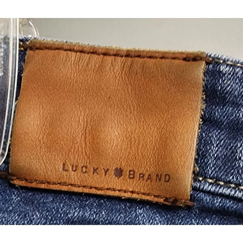 Lucky Brand High Rise Skinny Jeans Medium‎ Wash Denim Classic Fit - Image 5