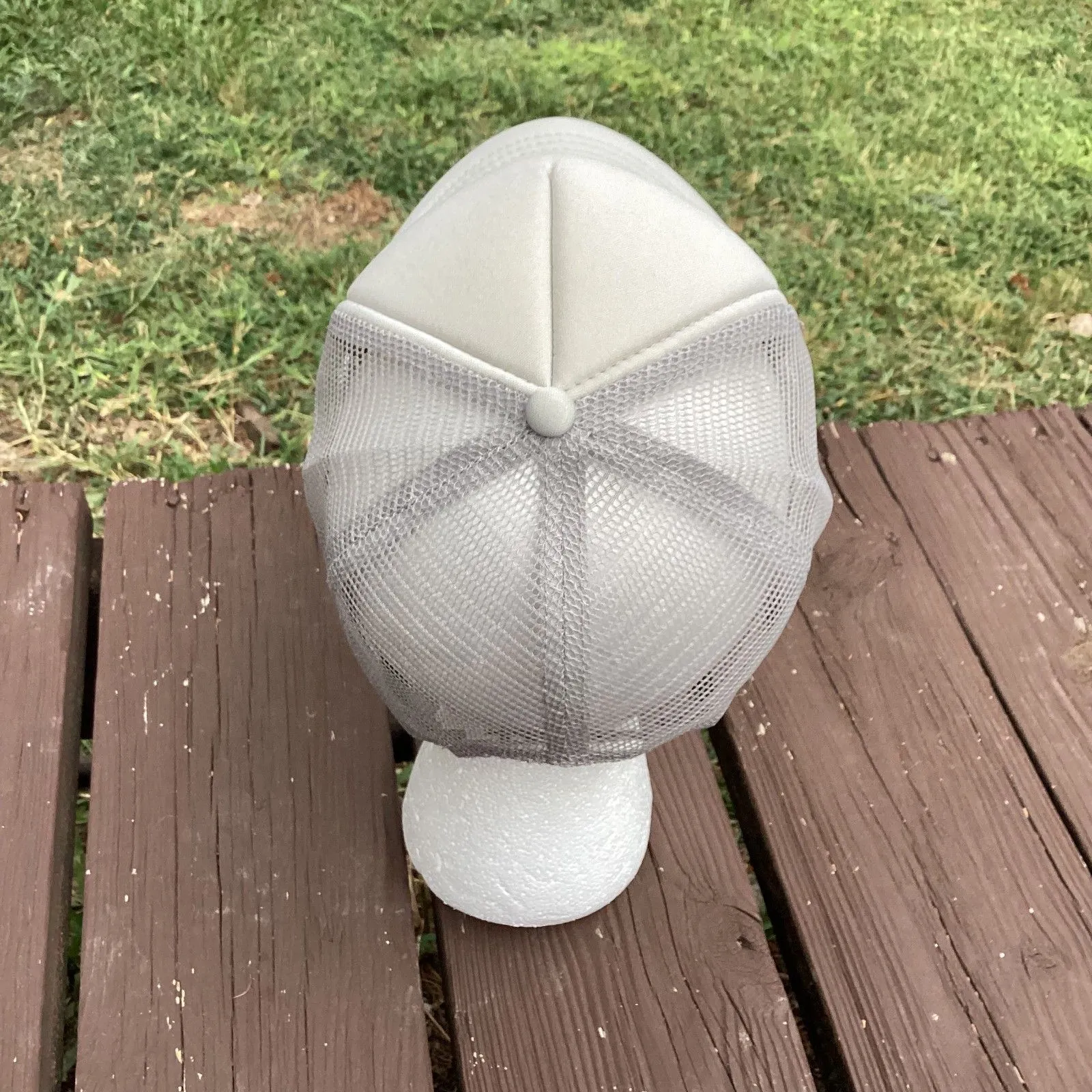 Cerveza Tecate Always Down for Doce Trucker Hat‎ Mesh Snapback Beer Promo Cap Gray - Image 3