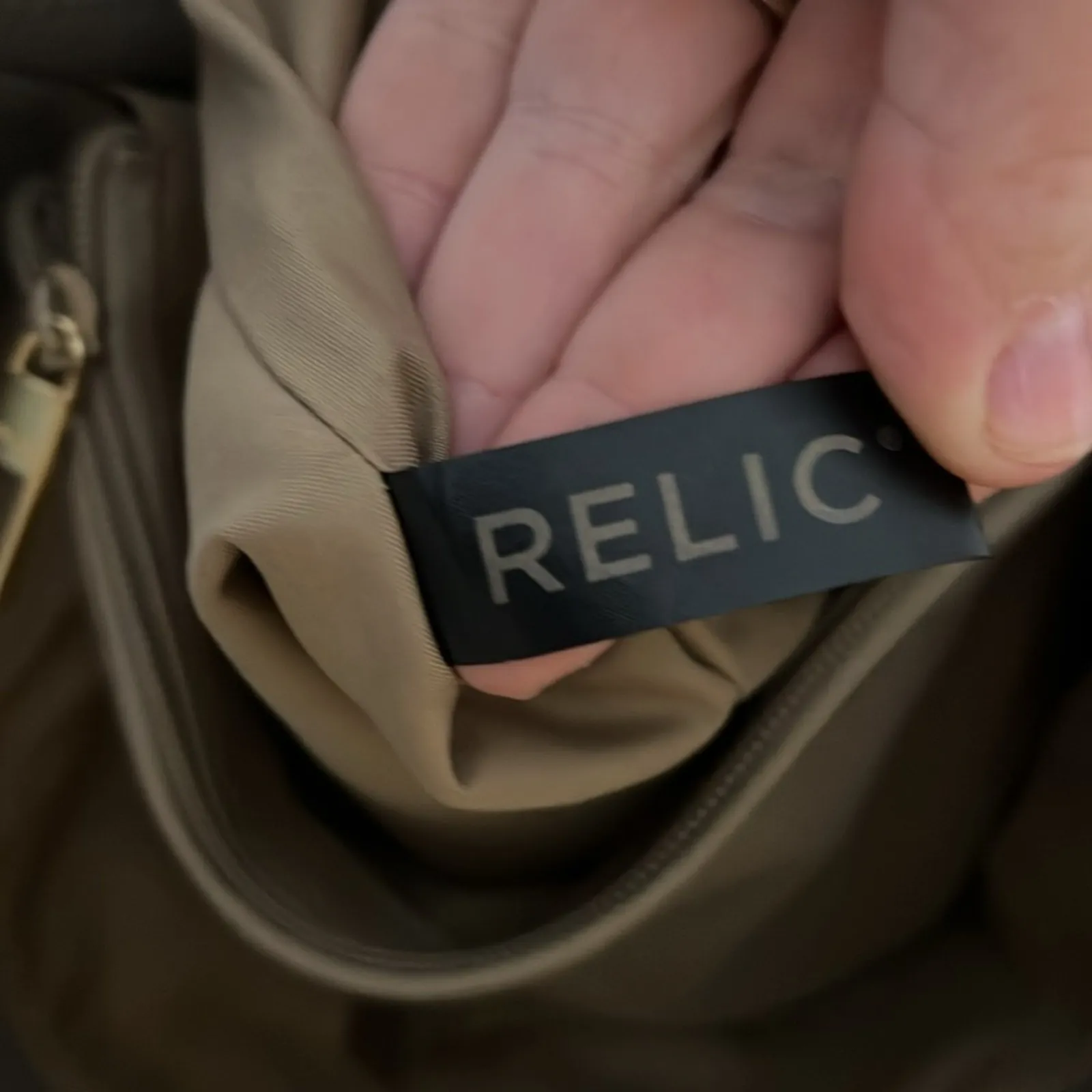 Relic by‎ Fossil Bailey Double Shoulder Handbag Smoke VGUC - Image 12