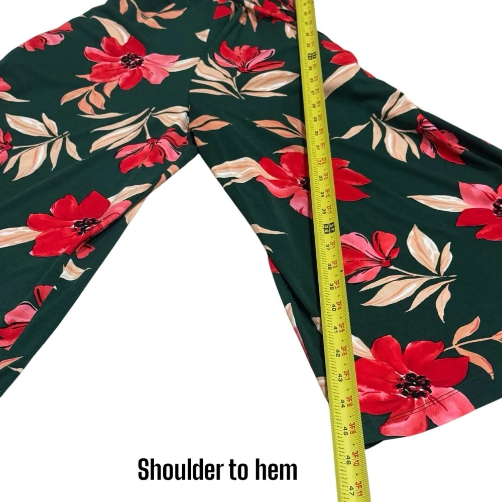 NEW Maggy London Lottie Floral Halter Cropped Jumpsuit Summer Garden Size 6 - Image 11