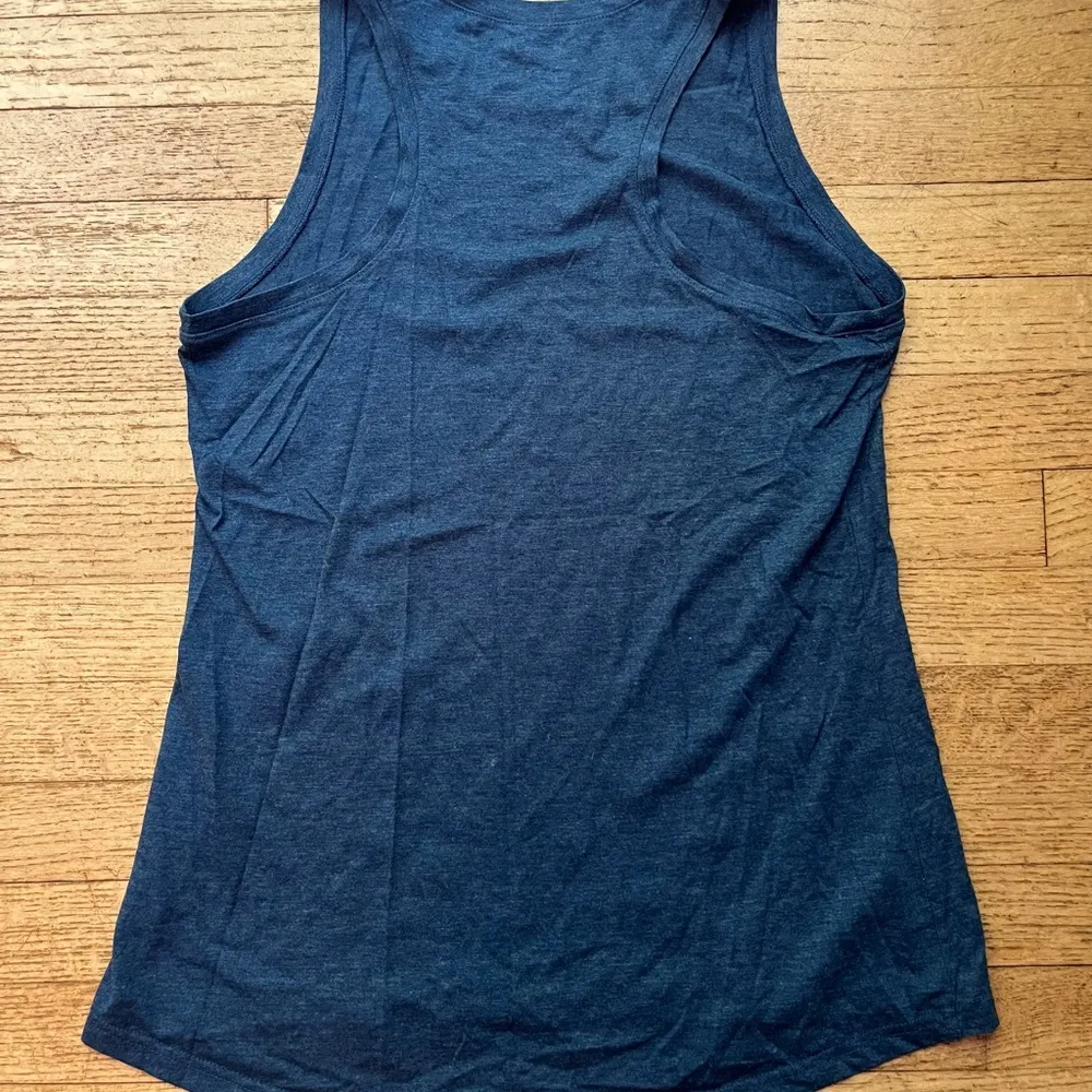 Reebok Blue Athletic Tank Top - Image 3