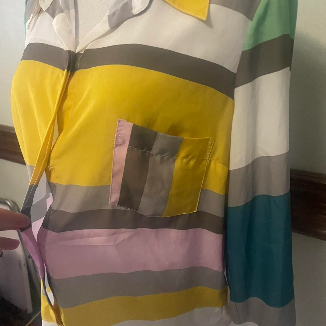 Charlie Jade colorful button down   - Image 2