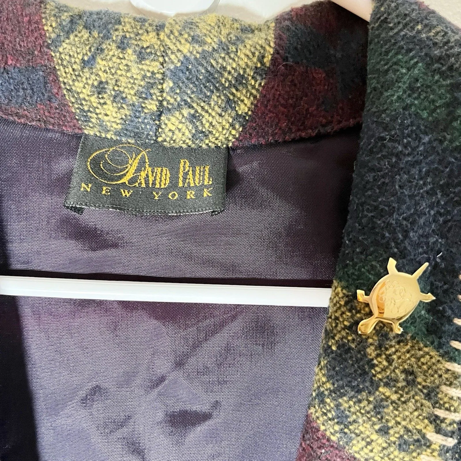 Vintage David Paul New York Southwestern Western Aztec Duster Jacket Size M Size M - Image 3