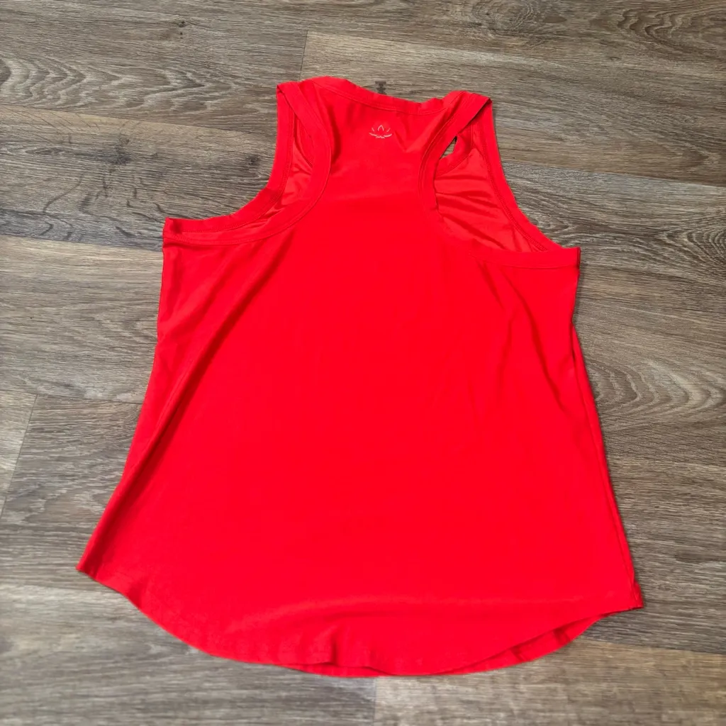 Beyond Yoga Featherweight Rebalance Tank Top Women’s Large Red Lightweight - Image 3