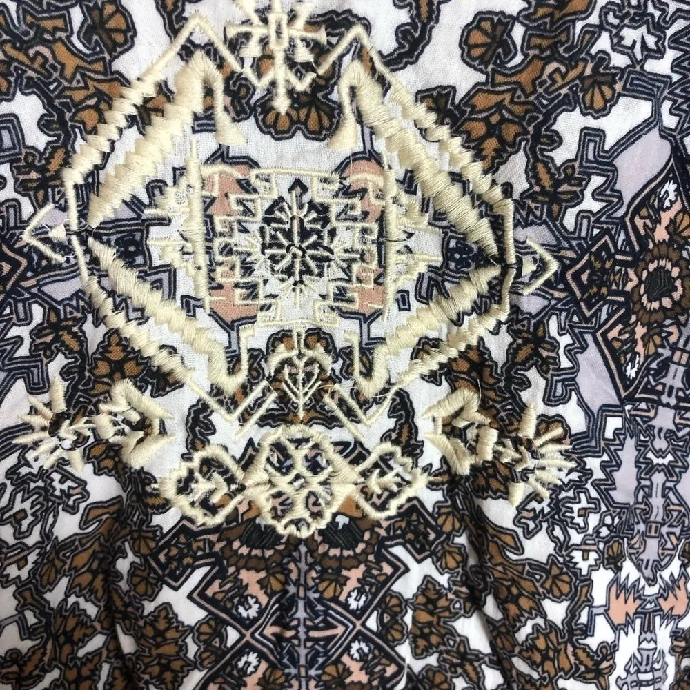 Penelope rose top‎ with tassels Brown Size XL - Image 8