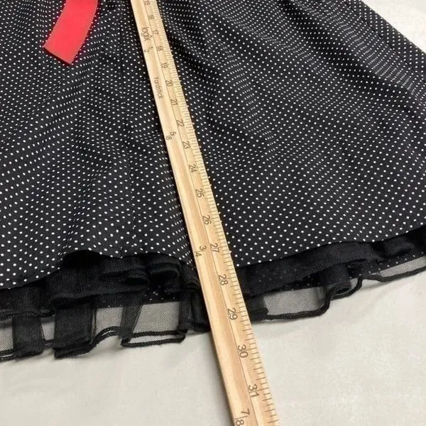 MAURICES Party, Junior Prom dress, Size 3/4, Black, White, & Red, spaghetti stra - Image 5