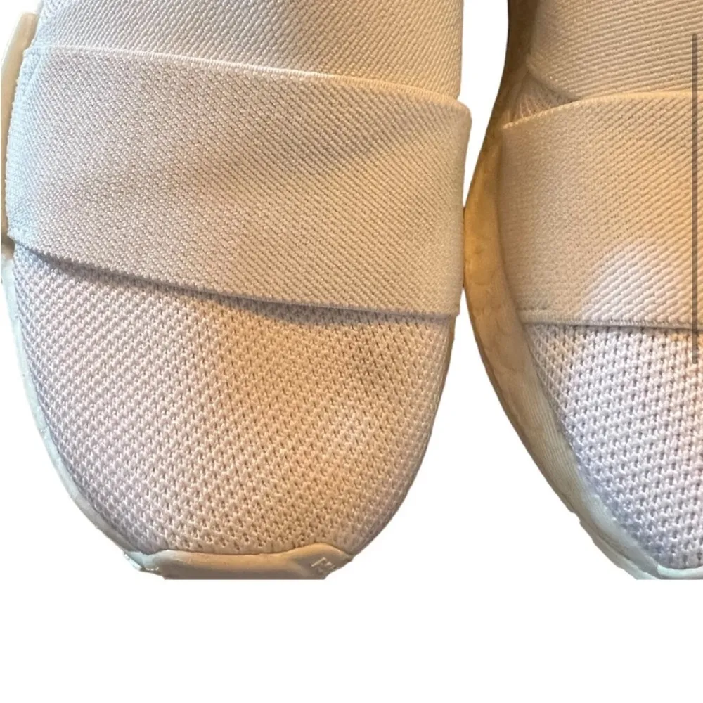 Adidas NMD R1 White Sneakers Size 7 - Image 9