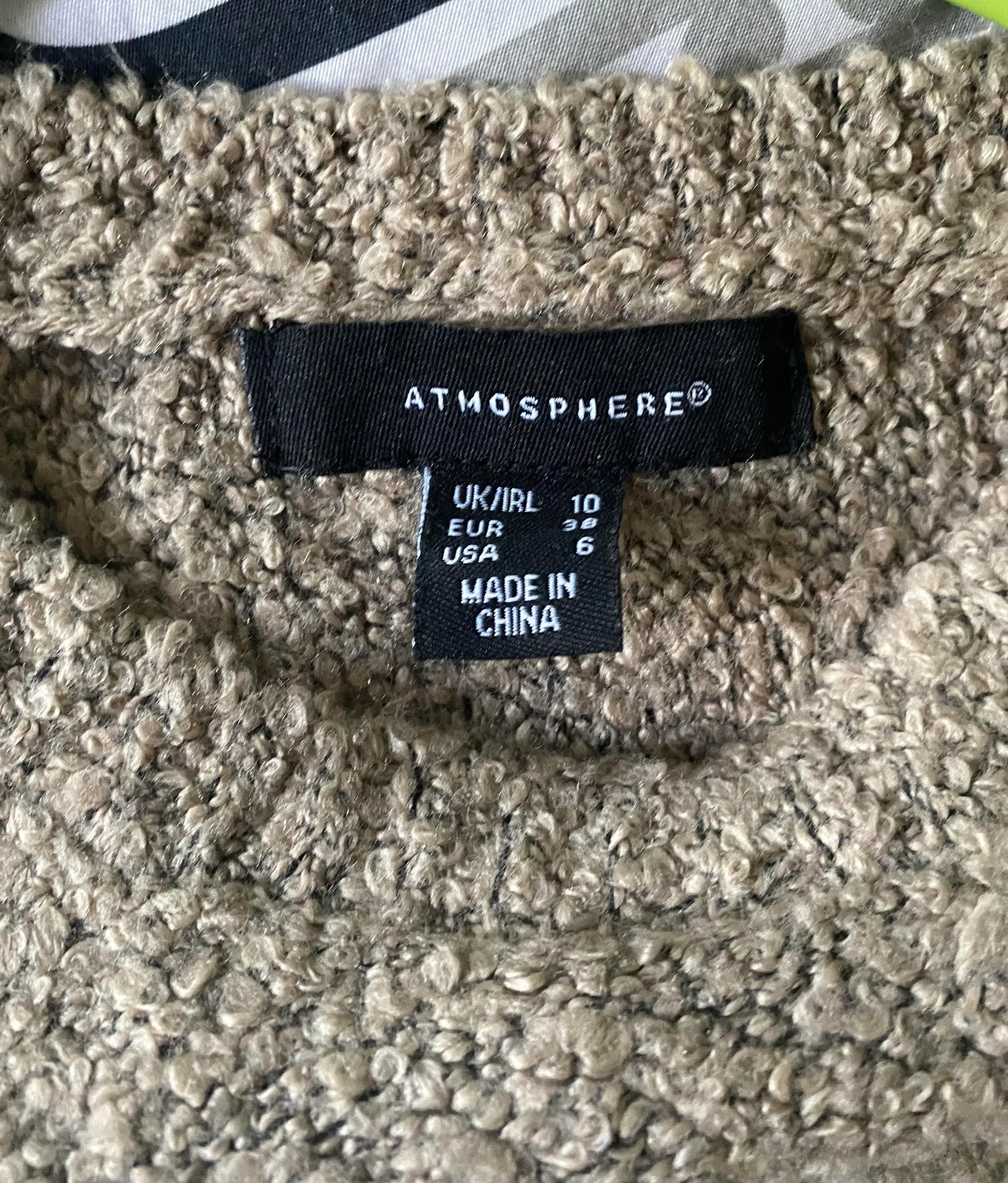 Atmosphere Brown Sweater - Image 4