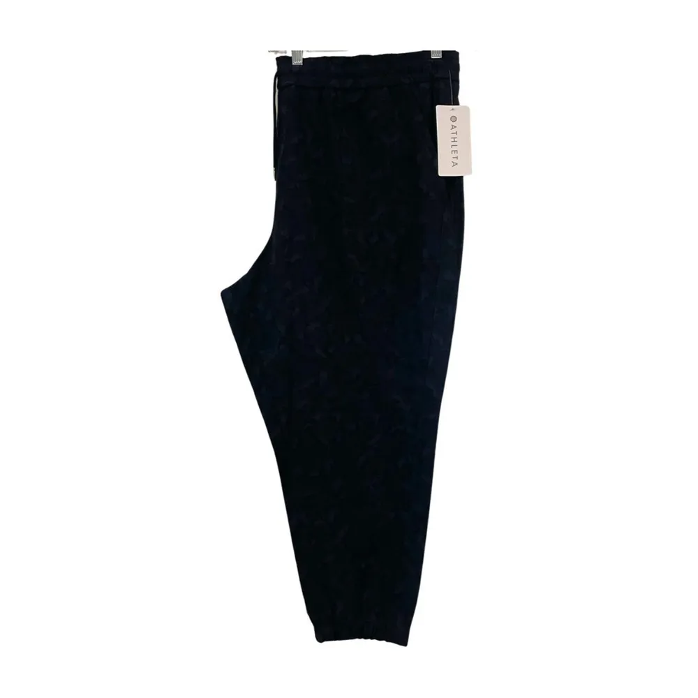 NWT Athleta Farallon Blue Camo Ankle Jogger Size 26 - Image 6