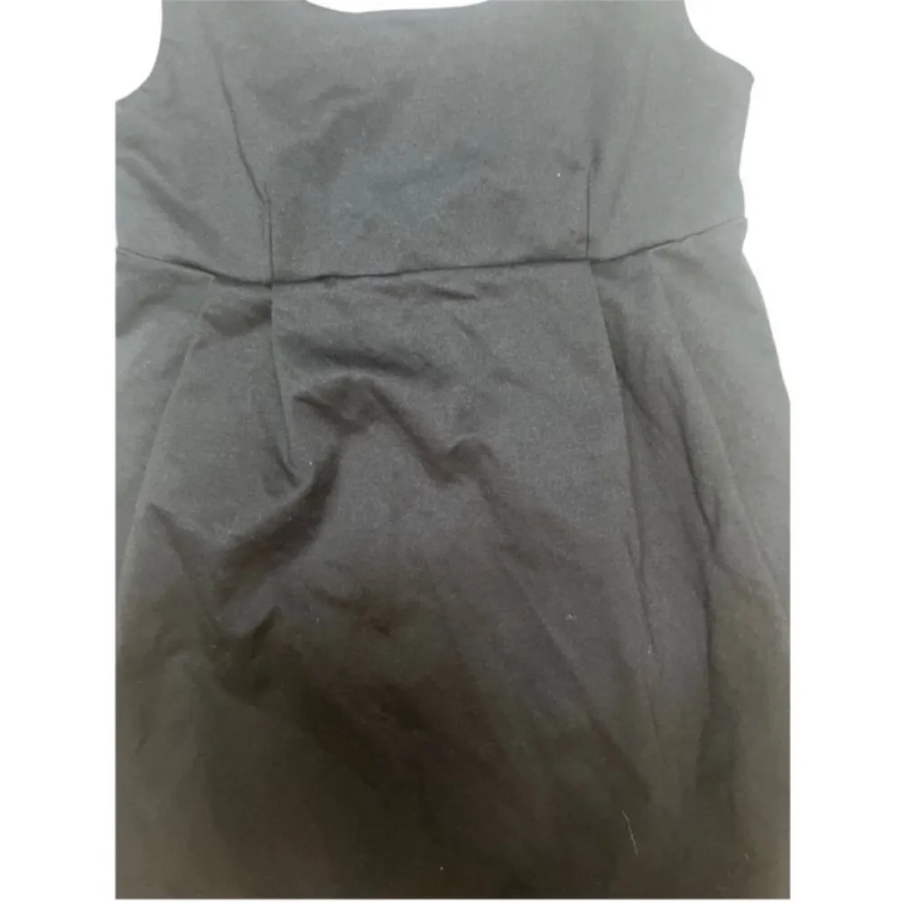 Maternity A-line Empire Ponte Knit Black XSmall - Image 6