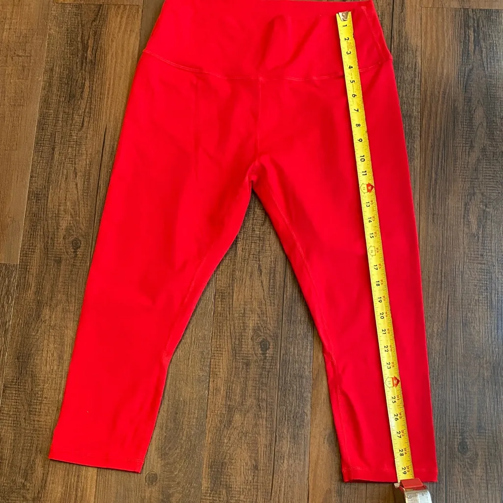 ZYIA Active Vibrant Red Leggings - Image 6