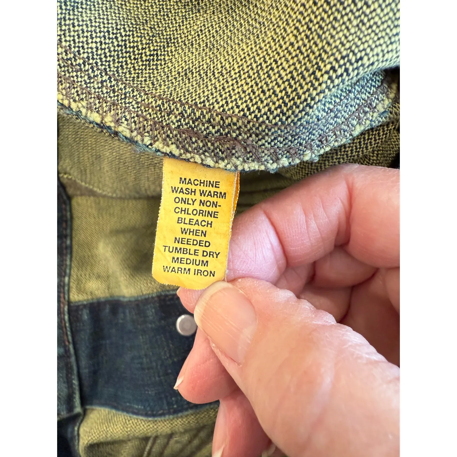 Gap Jacket Womens S Blue Denim Trucker Western Medium Wash Pockets Button Front - Image 4