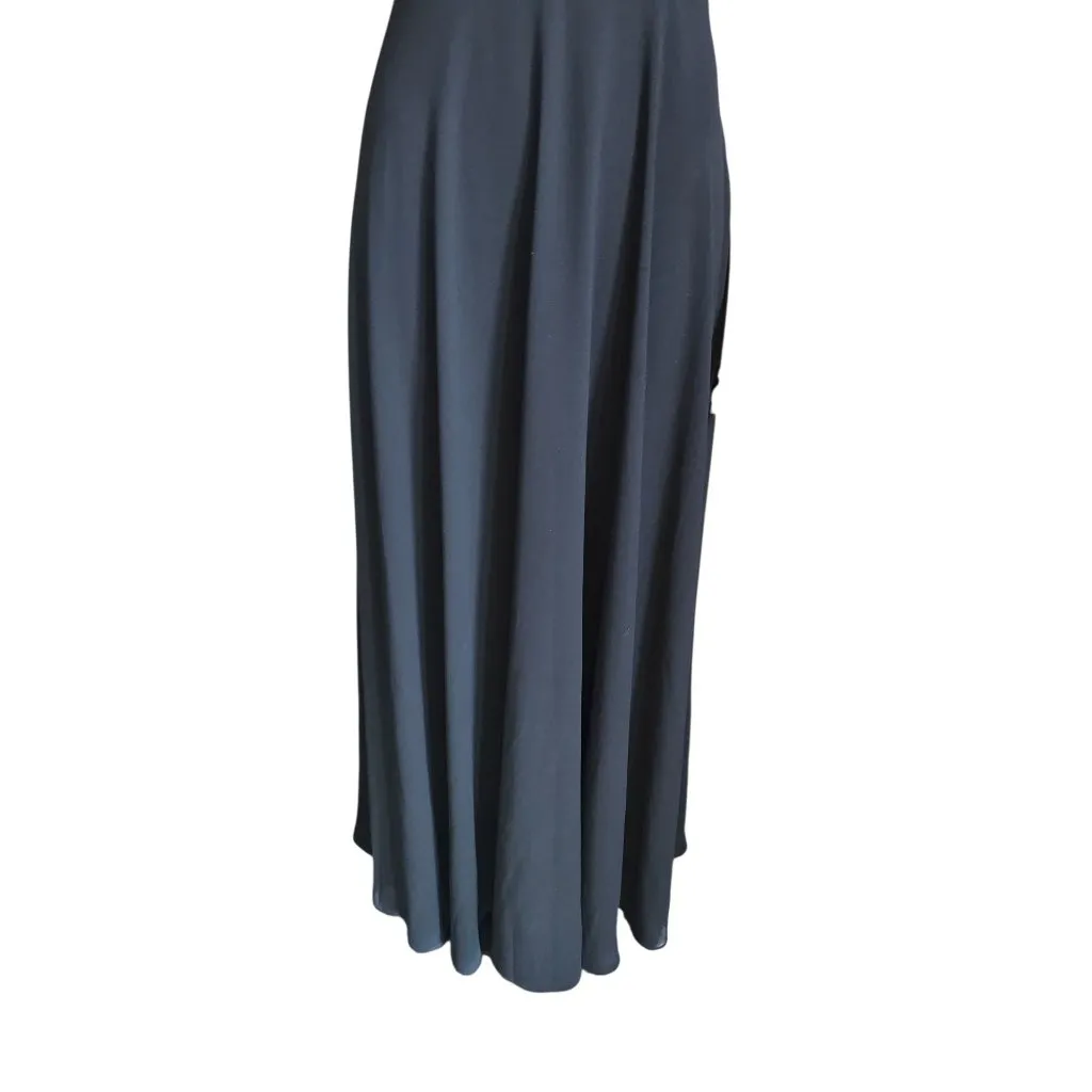 Lulu's Black High Neck Formal Maxi Dress Size XS - Image 4
