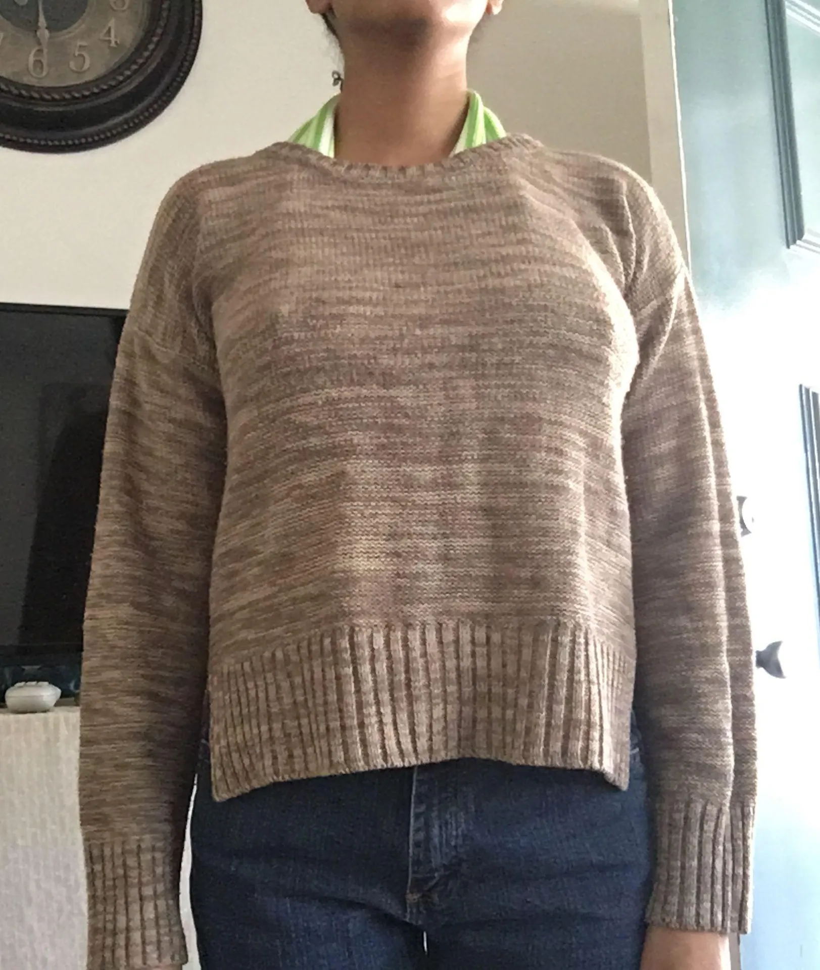 Beige Knit Sweater  - Image 6