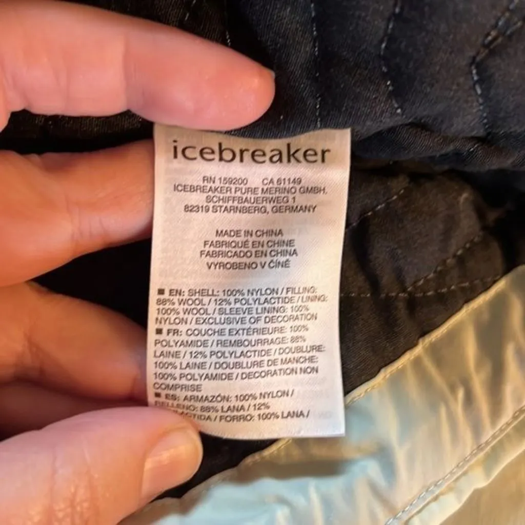 Icebreaker MerinoLoft Westerly Long Sleeve Pullover Jacket Size XS - Image 11