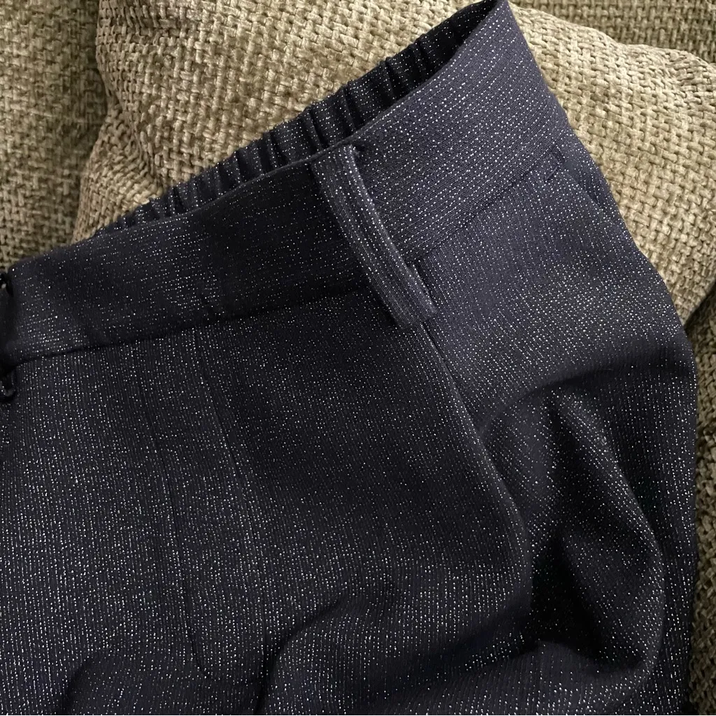 Loft Pants Women’s Size Medium Dress Pants Sparkly Glitter Pull On - Image 10