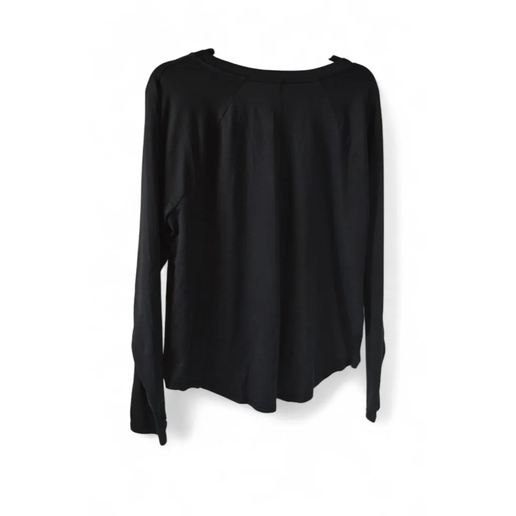 All In Motion Women’s Black Long Sleeve Shirt Size XXL Activewear Top - Image 2