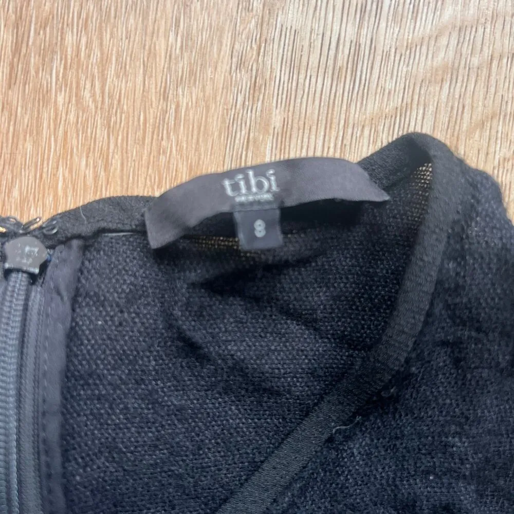 Tibi Black Sleeveless Top Sz 8 - Image 2