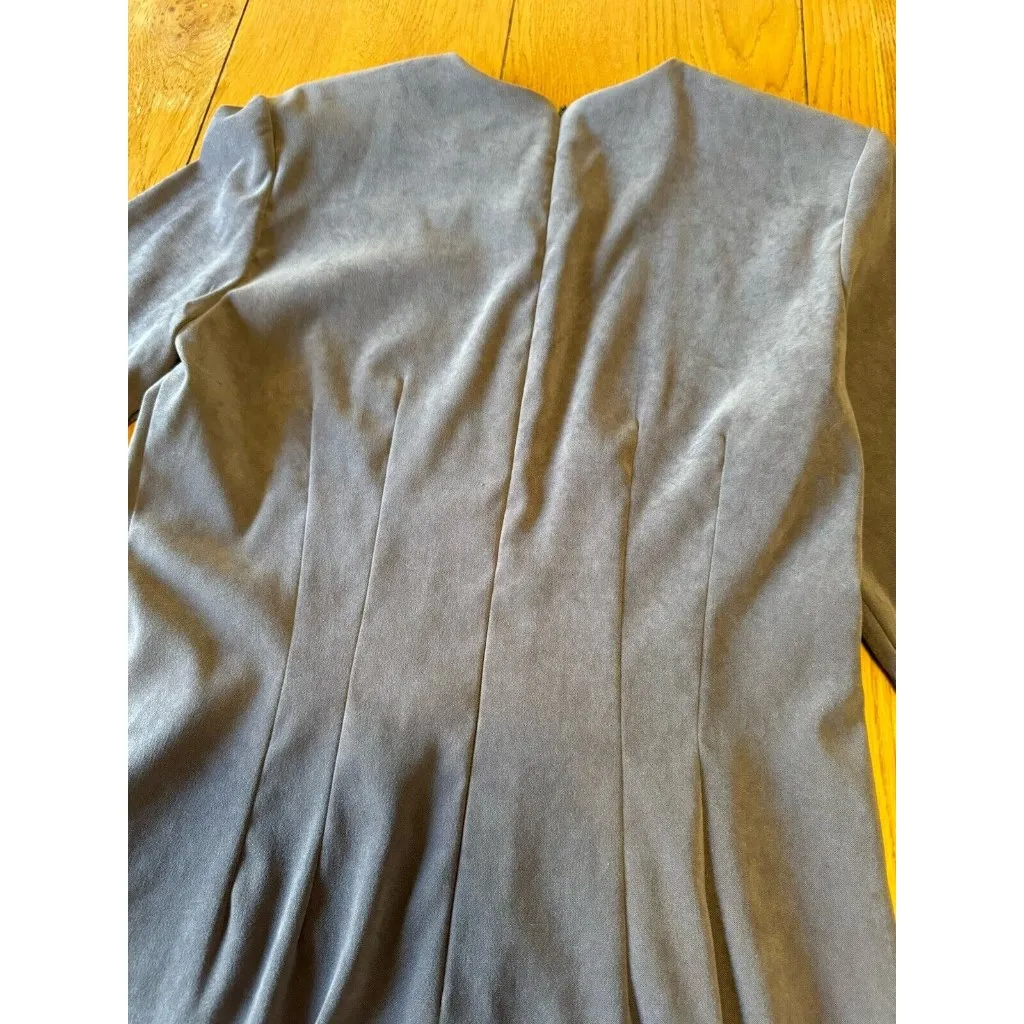 Positive Attitude Long Sleeve Long Dress‎ Size 12 Formal Career Professional VTG - Image 8