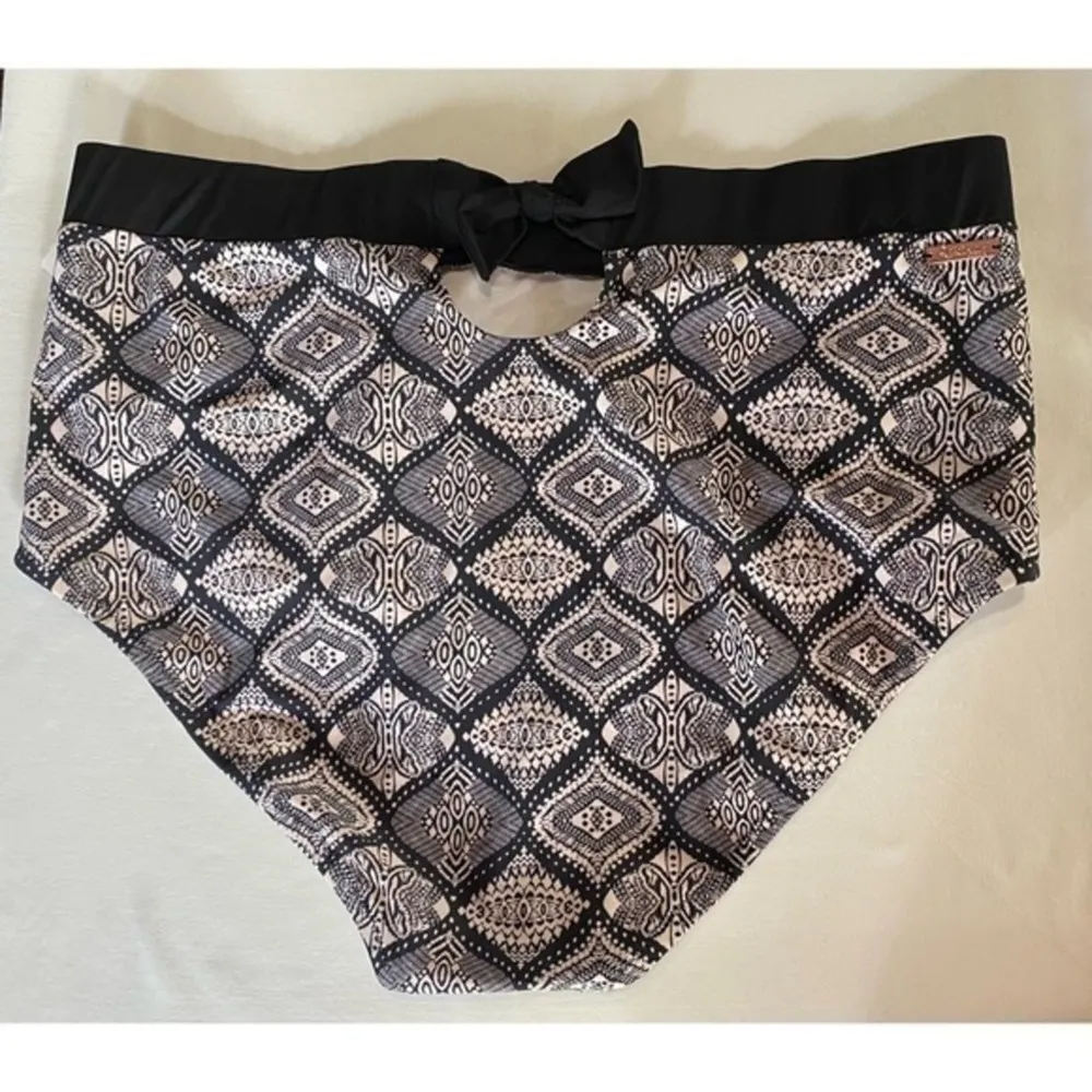 Raisins Curve Swim Women's Plus Size Locals Only High Waisted Bikini Bottom 20W - Image 2