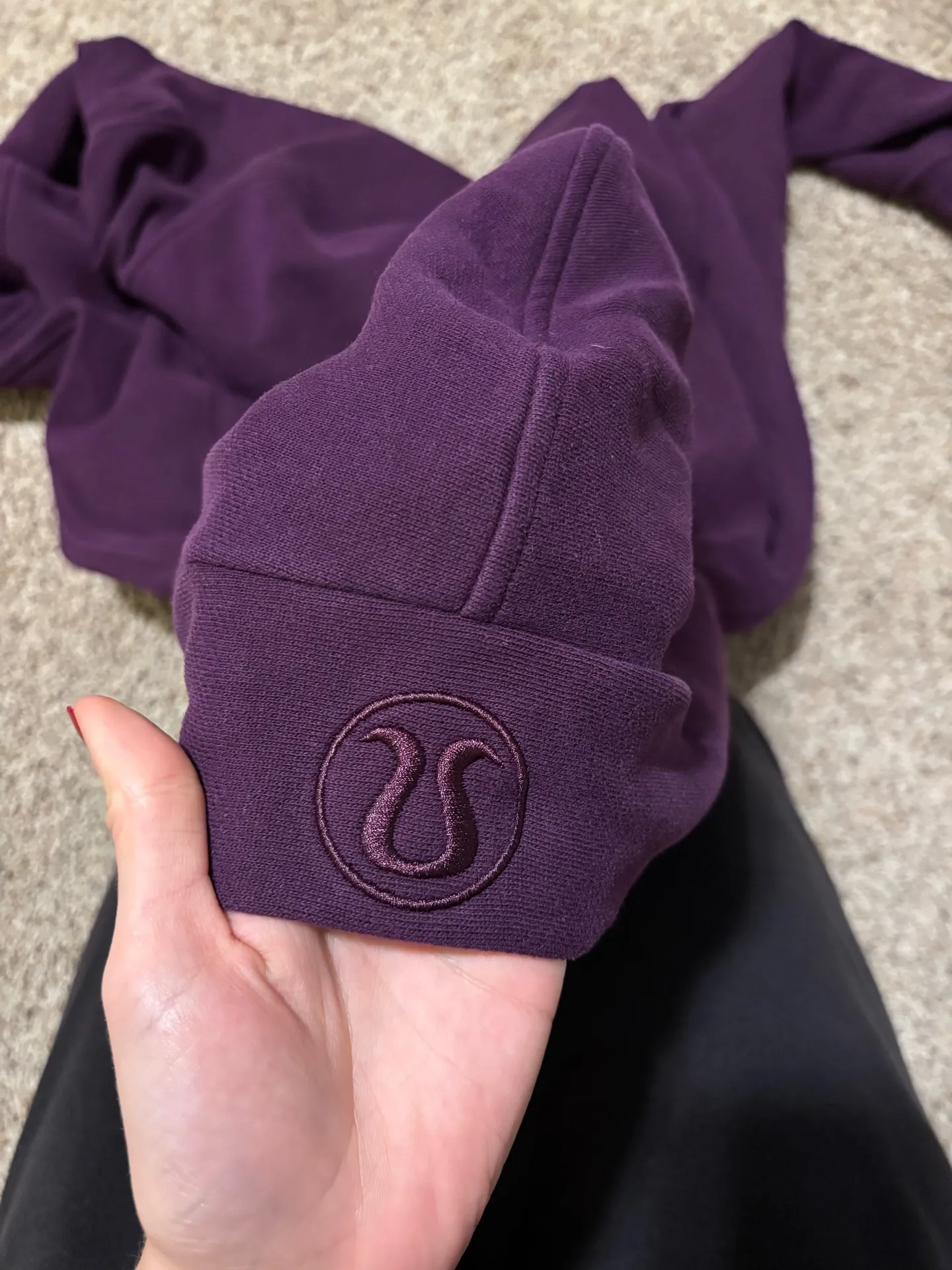 Lululemon Scuba Oversized Half-Zip Hoodie - Image 4