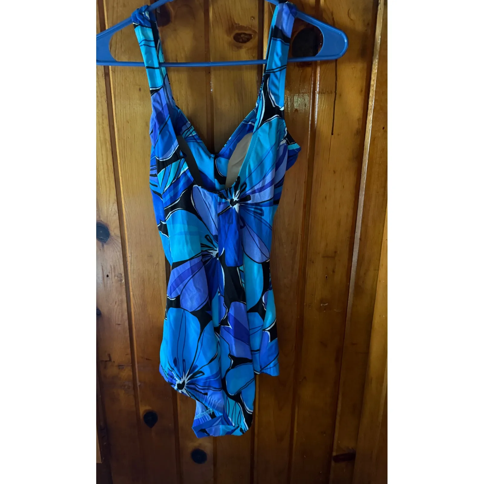 Le Cove‎ One piece Swimsuit Size 12T Blue - Image 2