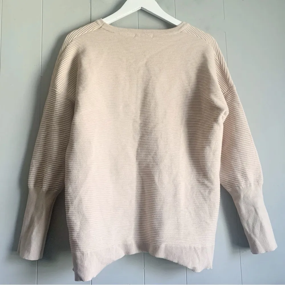 Amazon Fashion Women's Boat Neck Loose Knitted Pullover Sweater L - Image 2