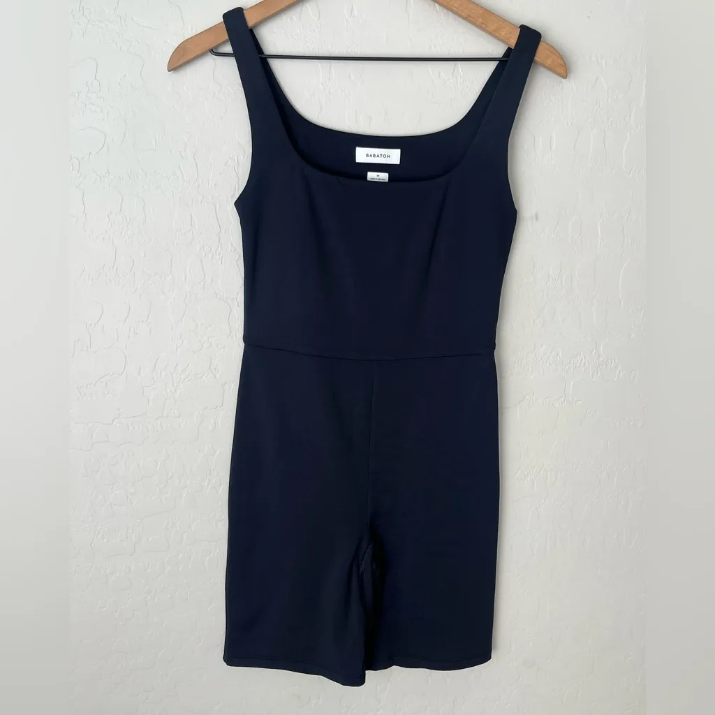 Aritizia Babaton Contour Squareneck Romper black medium - Image 5