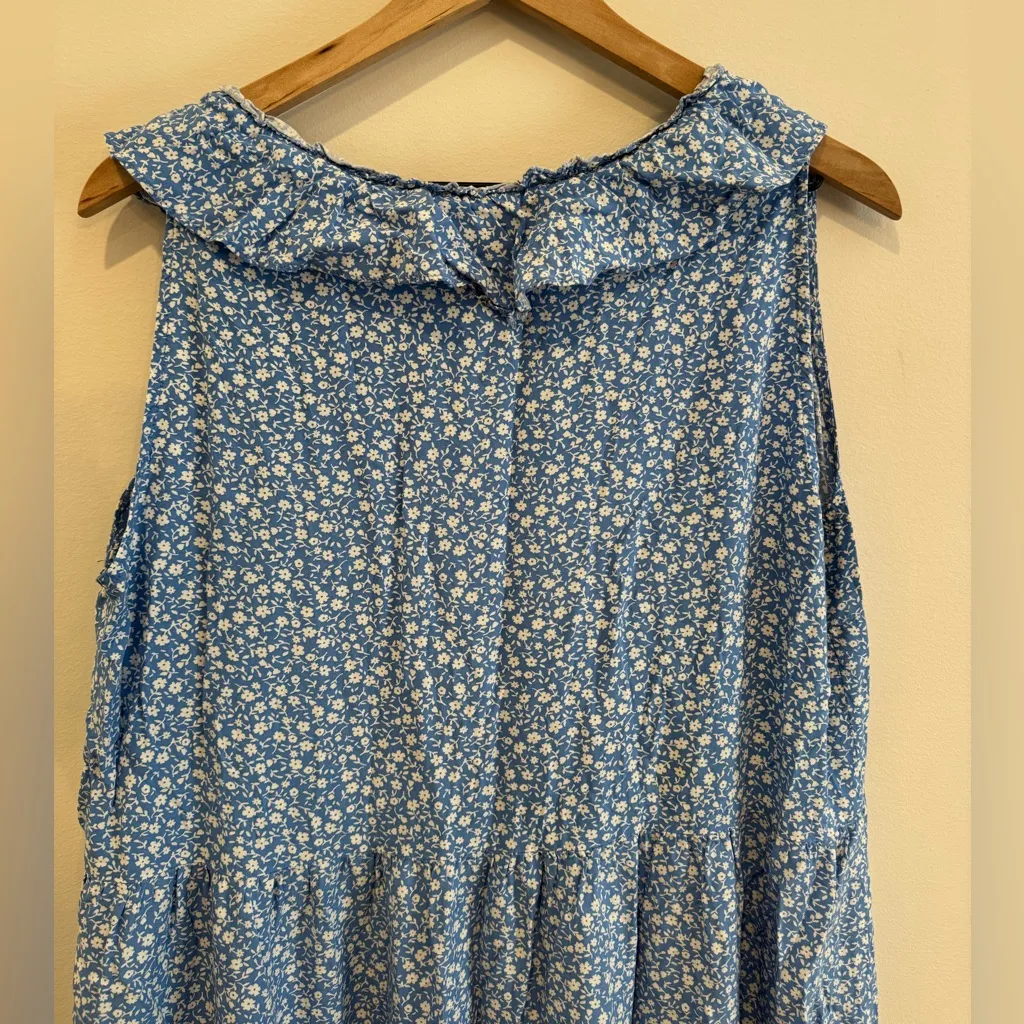 Old Navy Sleeveless Ruffled V-neck Swing Dress Size XL‎ - Image 7