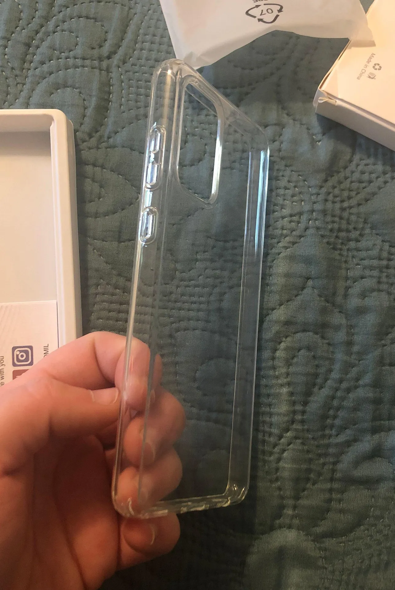 Clear Case For Samsung Galaxy A72 - Image 3