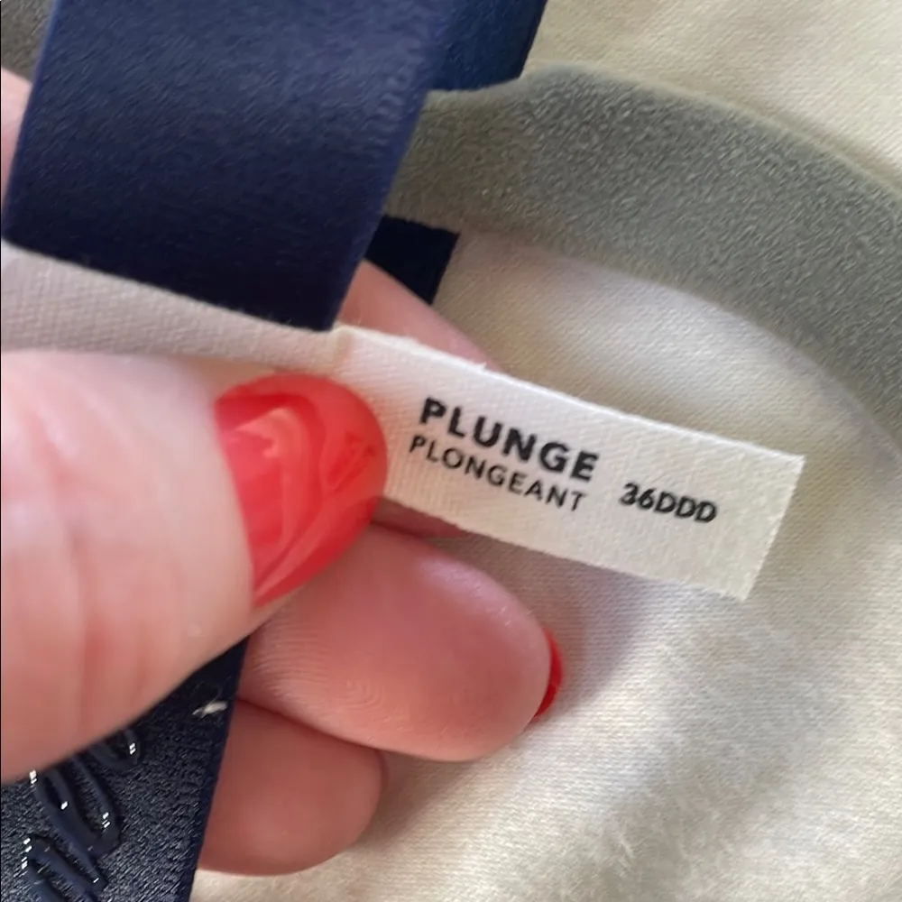 Aerie Blue Full-Coverage Bra with Molded Cups - Image 4