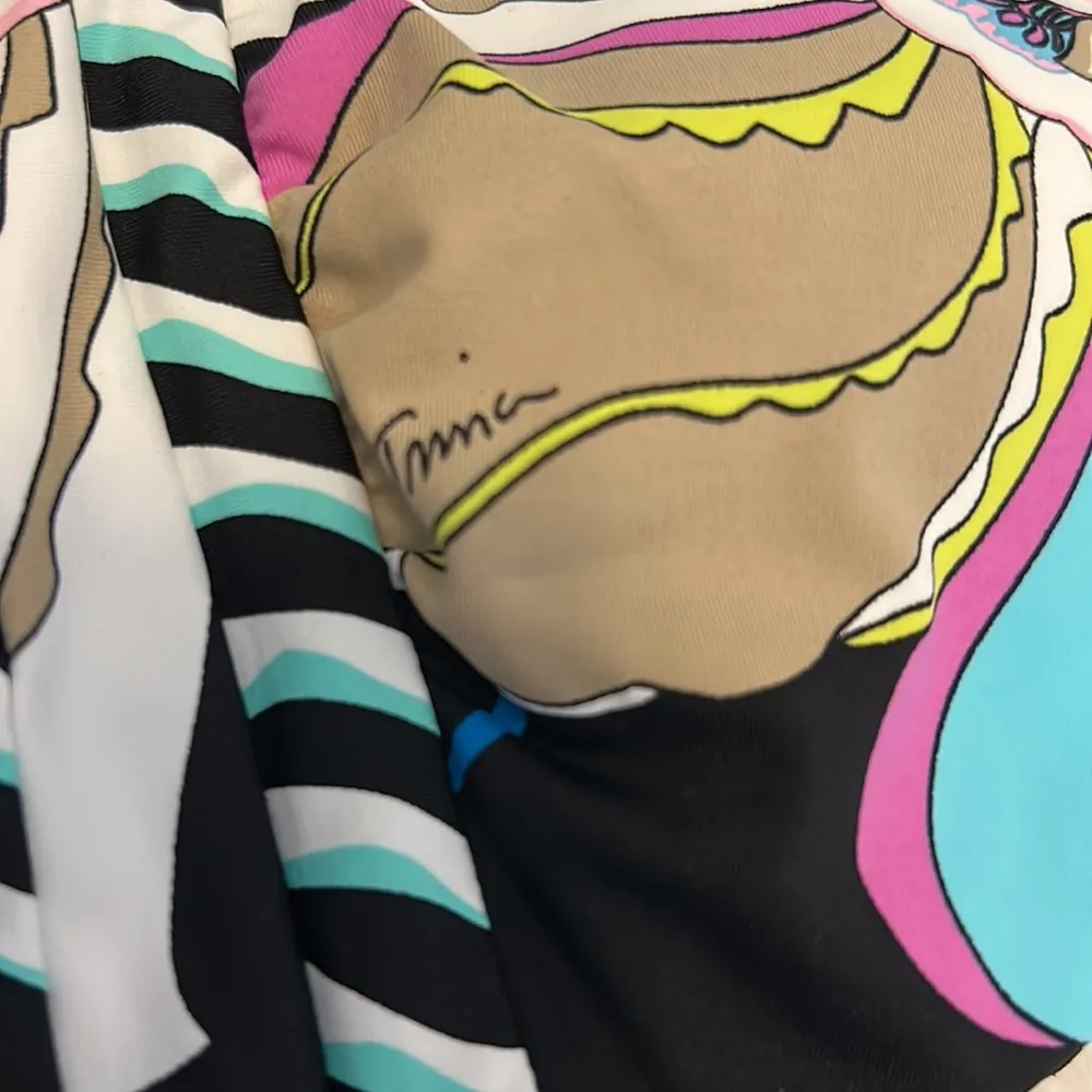 Sintra Floral Halter Tankini Top - Image 9