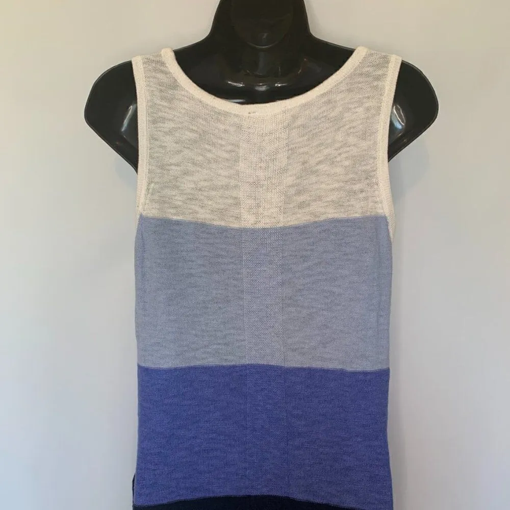 Jones New York Knit Striped Tank Top - Image 6