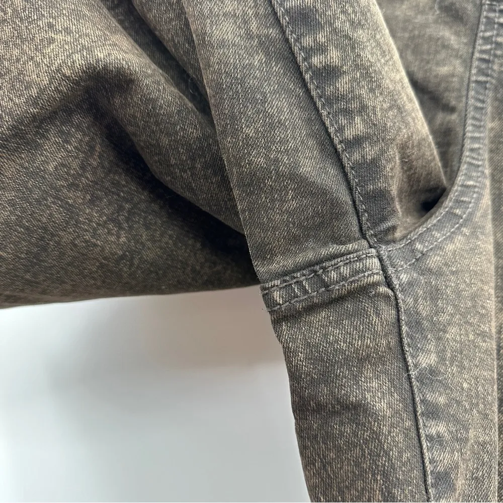 Logo Lori Goldstein Faded Brown High Rise Straight Leg Pull On Pants Sz 30WT NEW - Image 7