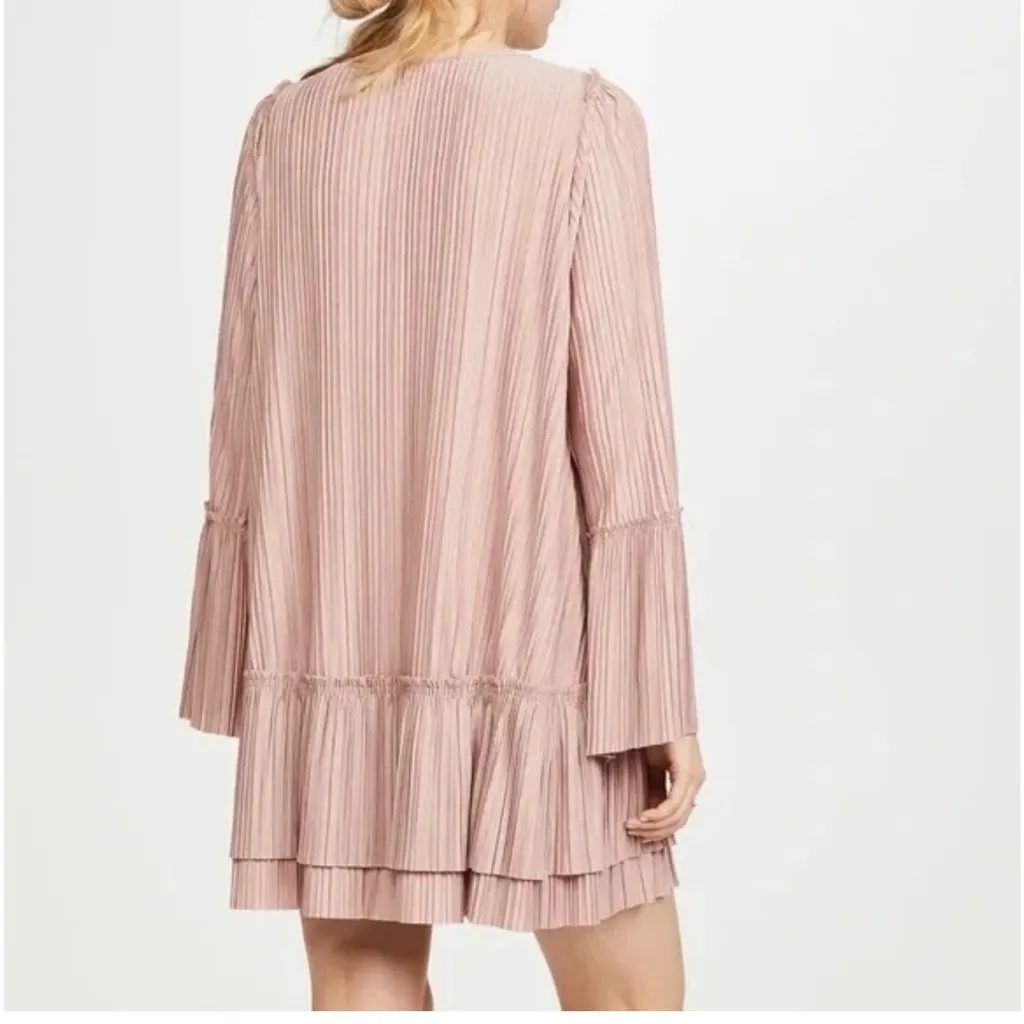 Free People Cant Help It Mini Dress in Pink Clay Size XS Retail $138 NWT - Image 5