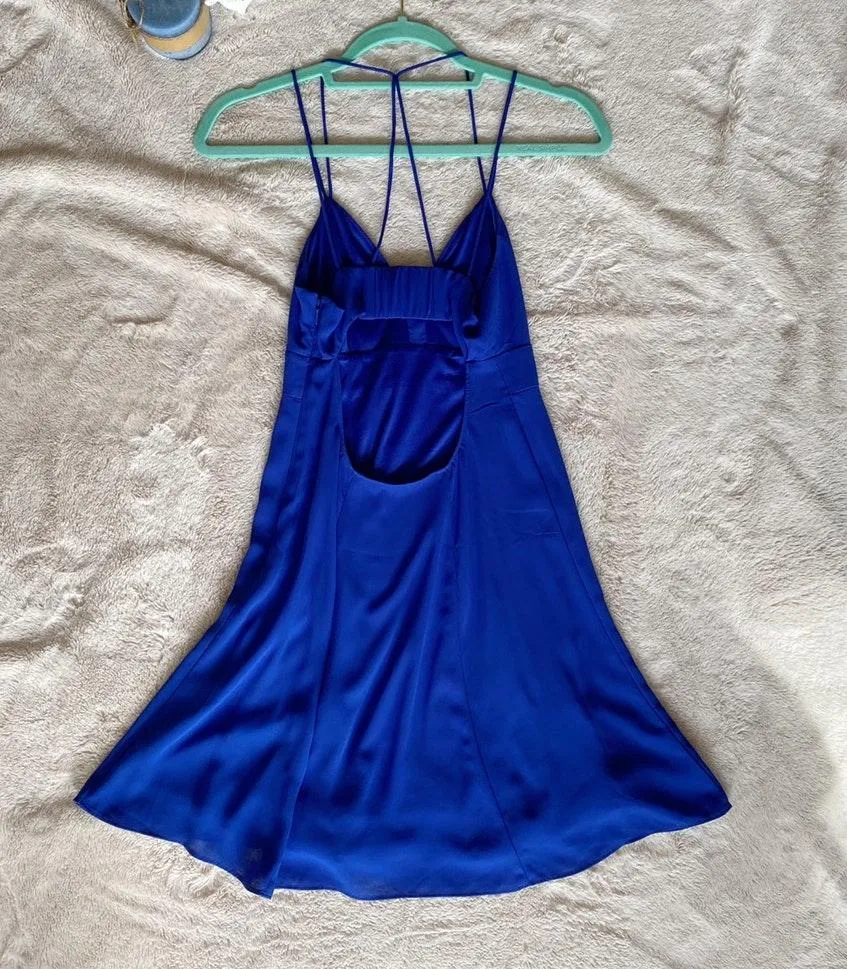 Blue Babydoll Dress - Image 2