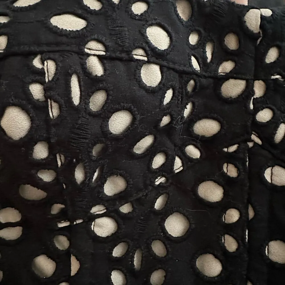 BCBGMaxAzria Tess Strapless Dress Black Club Cocktail Party Y2K Whimsygoth Date - Image 5